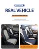 BYD Yuan PLUS Suede Car Seat Cover: Ventilated, Breathable Cushion