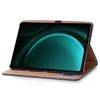 For Samsung Galaxy Tab S10 FE/S9 FE Tablet Case Cross Texture Card Slots PU Leather Flip Cover