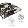 Witches Circle Dance Pillowcase Soft Polyester Cushion Cover Decor Gothic Pillow Case Cover Bedroom Square 45*45cm