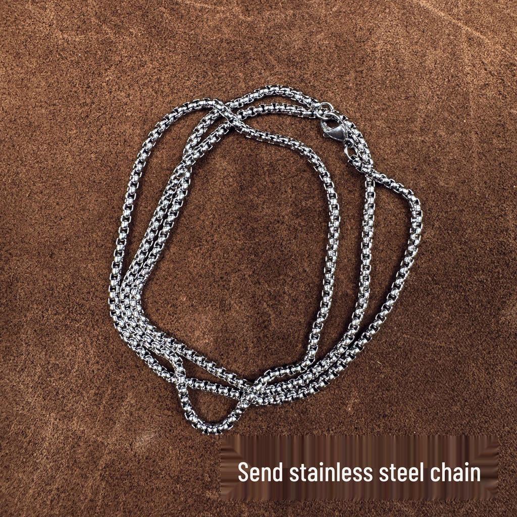 Punk Robot Pendant Necklace: Handmade Hanging Ornament - Unisex Mobile Phone Chain Jewelry