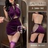 Sex underwear pure desire sexy classical cheongsam nightclub lace temptation temperament thin uniform no-take pajamas set