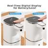 Induction Hand Sanitizer, Automatic Liquid Soap Dispenser, Foam Hand Washing Machine, 400ml Liquid Rechargeable Bathroom Hand Sa