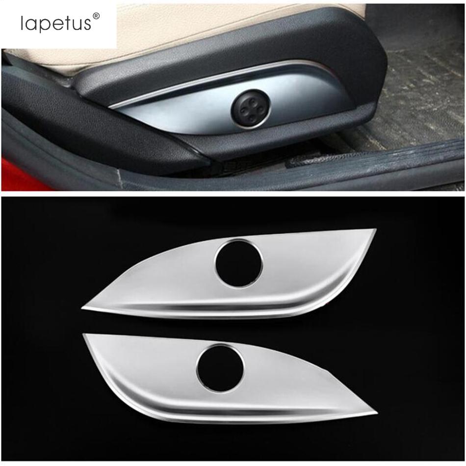 Seat Adjust Button Swtich Panel Frame Decoration Cover Trim For Mercedes Benz C CLASS W205 2014 - ABS Accessories Interior