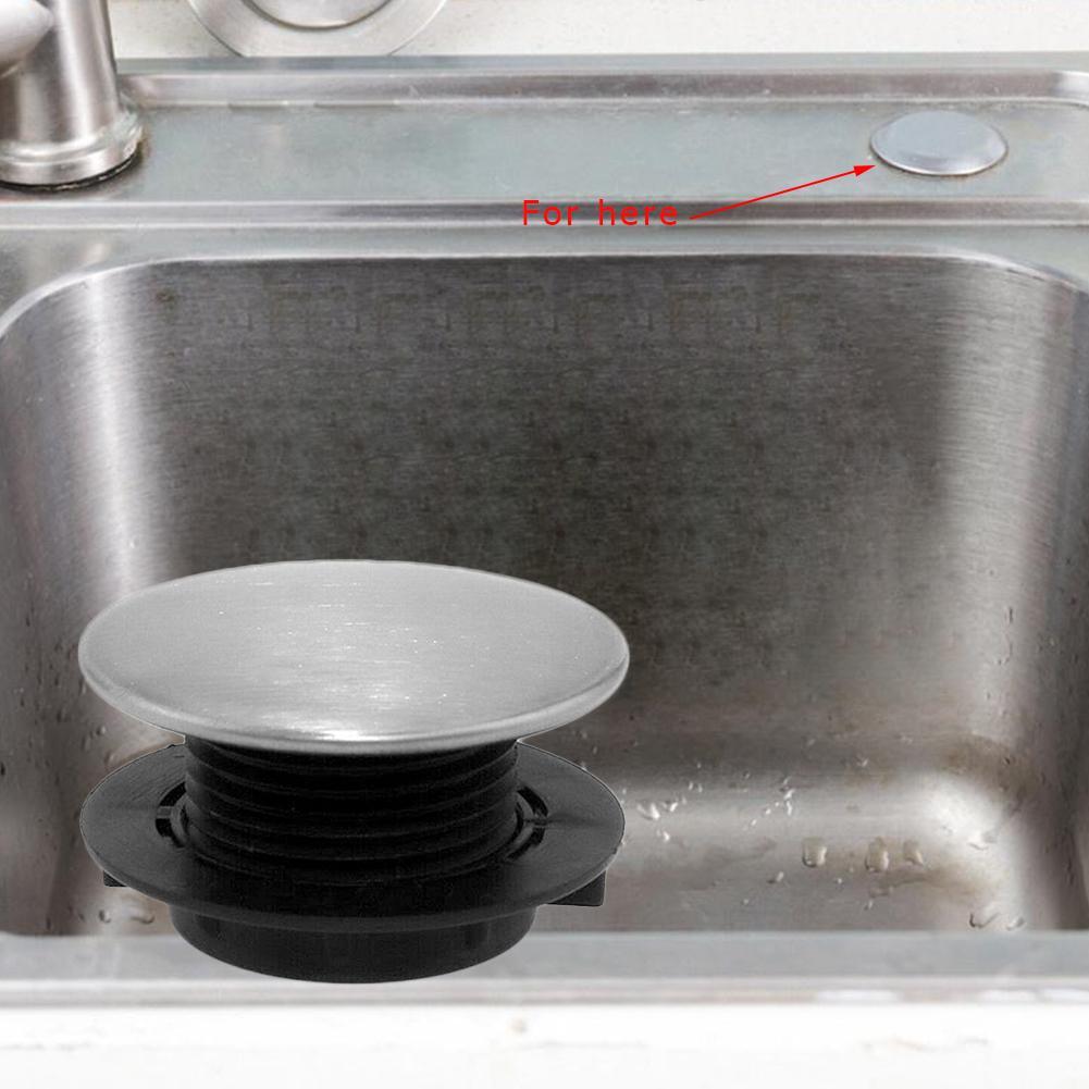2640mm Steel Kitchen Sink Tap Hole Blanking Plug Stopper Cover Basin