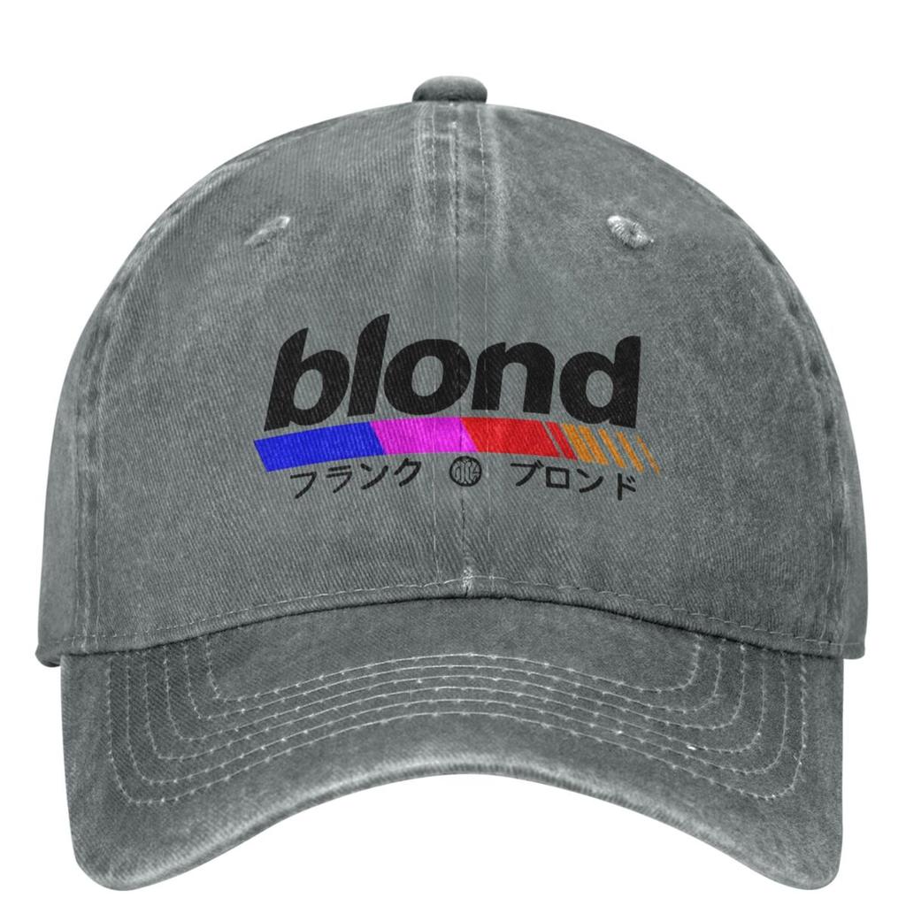 Rapper Denim Baseball Cap Blonded Album Outdoor Gym Trucker Dad Hat Summer Couple Women Casual Designer Snapback Cap