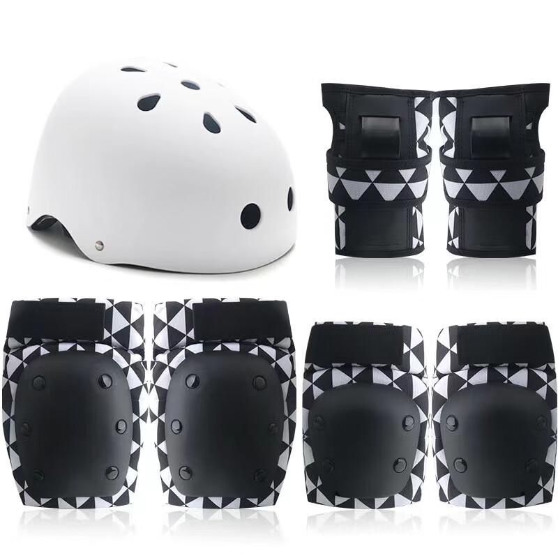 Tingbai Unisex Roller Skating & Cycling Protective Helmet & Gear Set