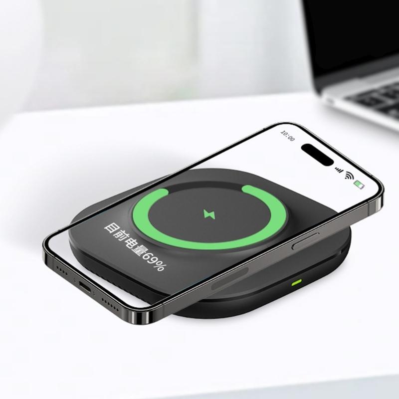 Wireless Charging Pad Fast Charging for Cellphone 15W Wireless Charging Fast Charging Station Desktop Phone Holder