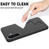 For Samsung Galaxy A37 5G Liquid Silicone Case Phone Back Cover with Hand Strap