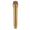 Simulated Microphone ABS Lightweight Realistic Handheld Mic Prop for Speech Practice Cosplay Photography