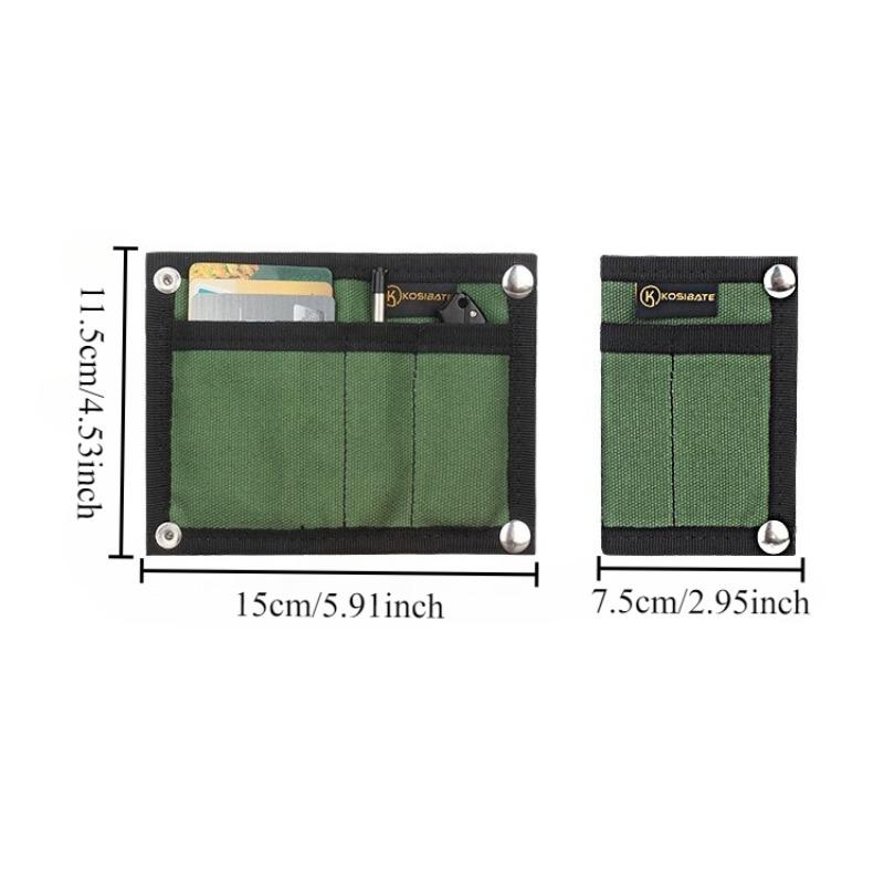 Tactical Edc Outdoor Portable Card Holder Mini Multi-function Card Pocket Expansion Tool Storage Bag Tactical Backpack