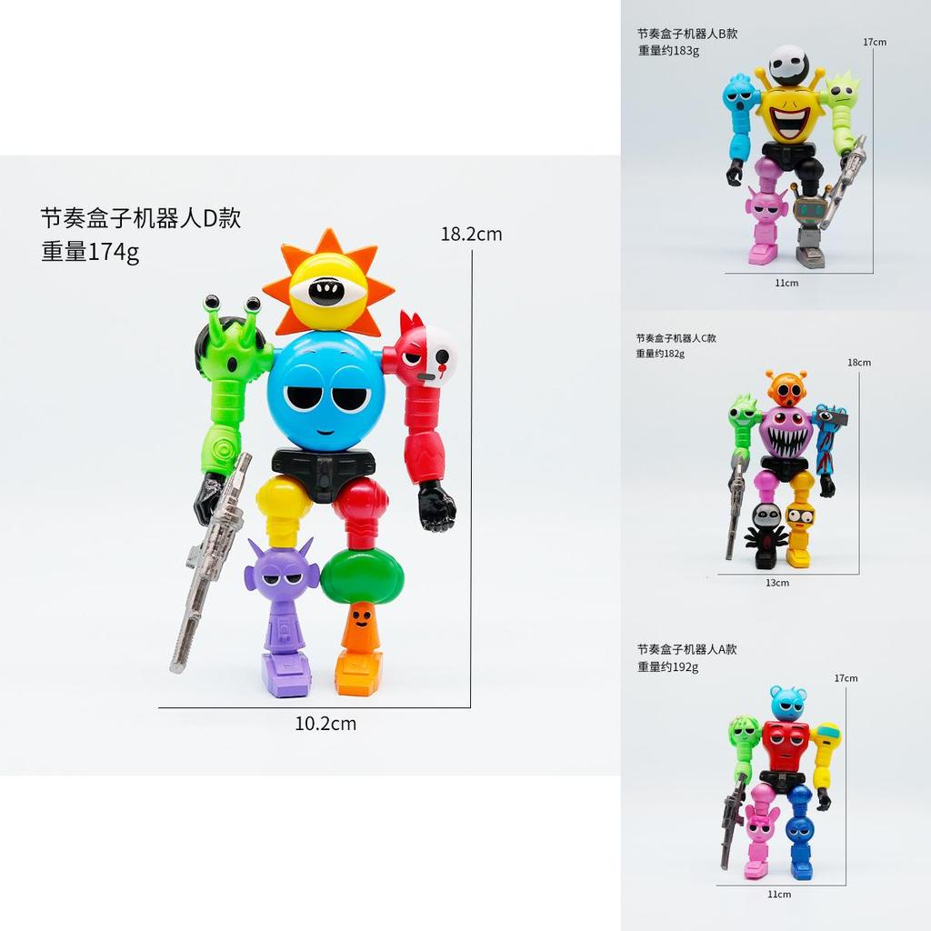 Sprunki Box Robot Pvc Figure For Collectors And Gaming Fans