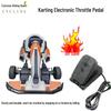 Kart Elétrico Infantil com Acelerador de Pedal e Controlador de Velocidade