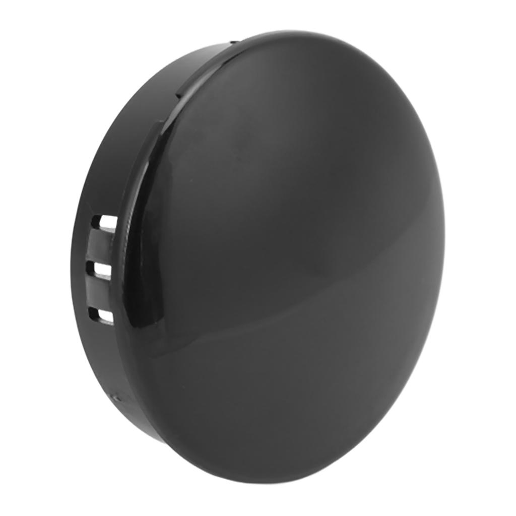 2.75 Inch Black PC Steering Wheel Center Cap High Strength Boat Accessories for Yacht Marine