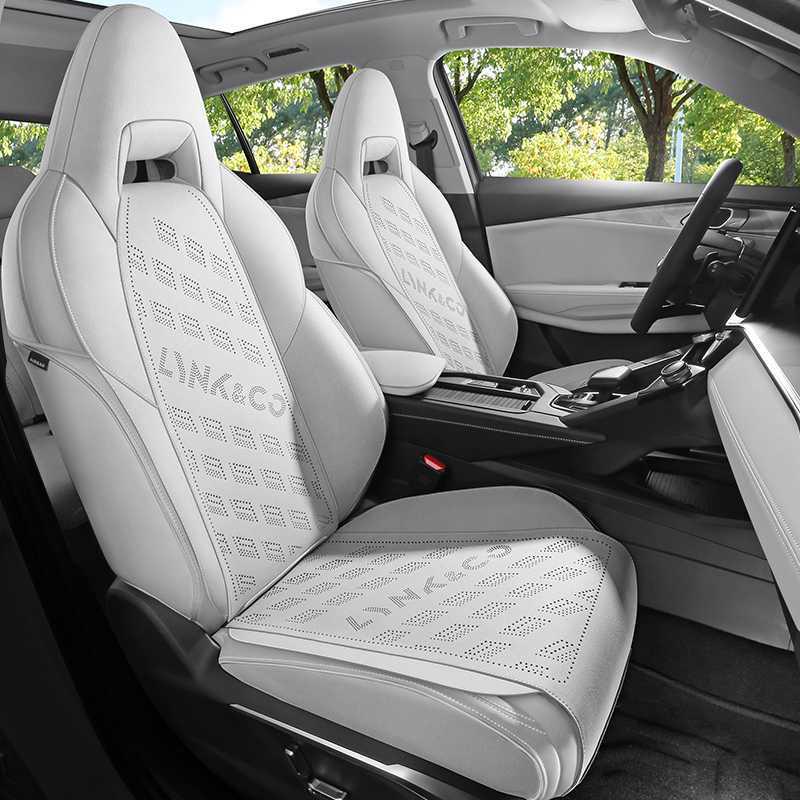 Suede All-Season Semi-Enclosed Saddle Seat Cushion for Lynk & Co 06