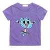 The Wonderfully Weird World of Gumball 2026 Cartoon Print T-Shirt High Quality 100% Cotton Casual Tee-shirt Boys/girls Camisetas