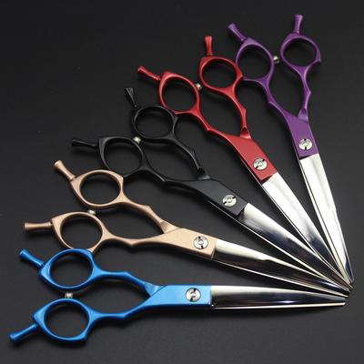 Professional 6.5 '' Pet Dog Grooming Cuverd Hair Scissors Cutting Tools Haircut Shears Hairdressing Scissors