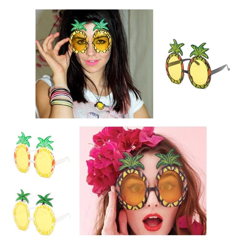 Luau Party Sunglasses Funny Hawaiian Glasses Tropical Fancy Dress Props Fun Summer Favors Beach Themed Party Supplies