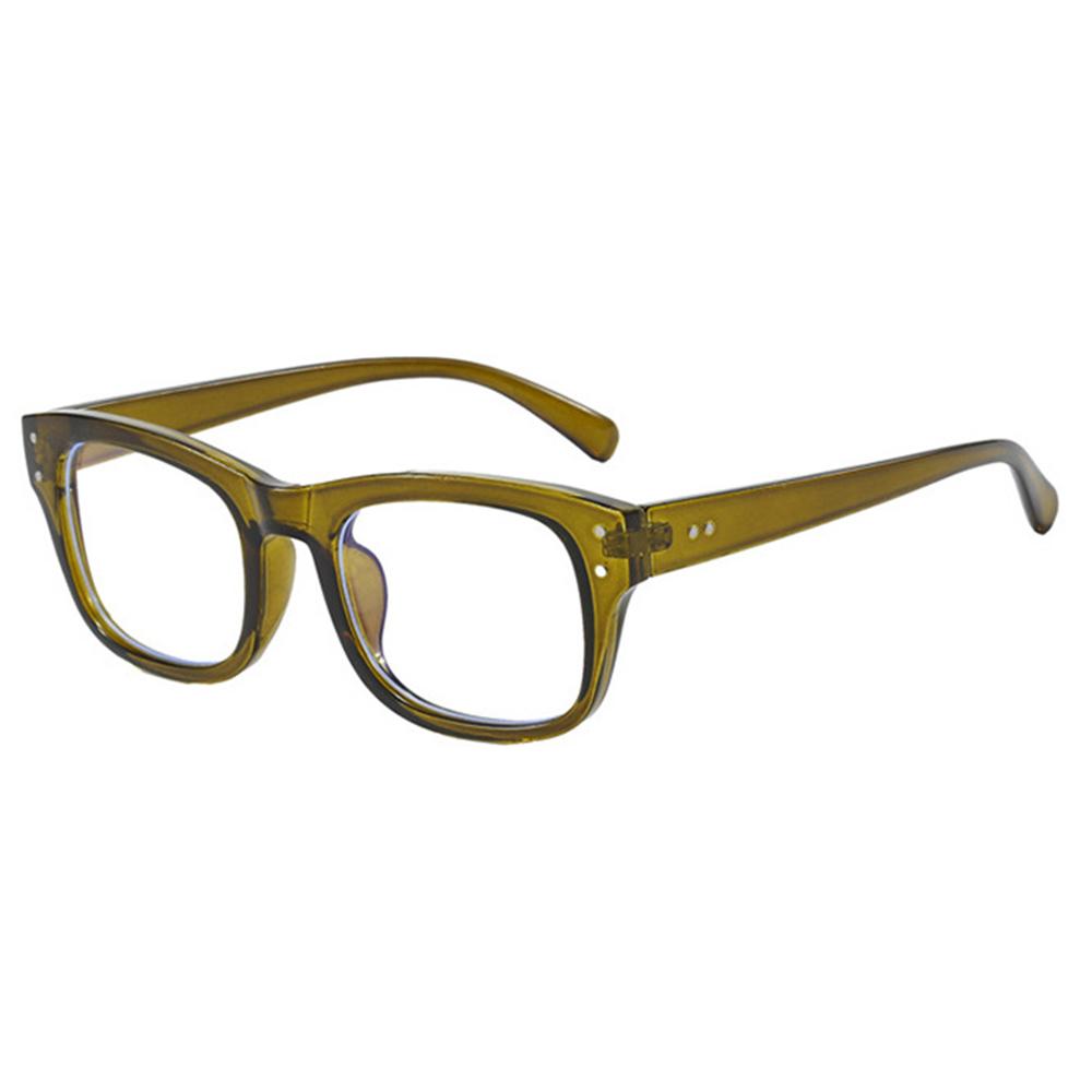 Vintage Glasses High-Quality Anti-Blue Light Glasses Black Frame Glasses Fashionable For Work Long Screen Time Casual Outings