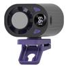 Car Clip Cool Fan with LED Display & 199 Speeds Clip Personal Fans Type-C Rechargeable for Office Camping Travel Outdoor