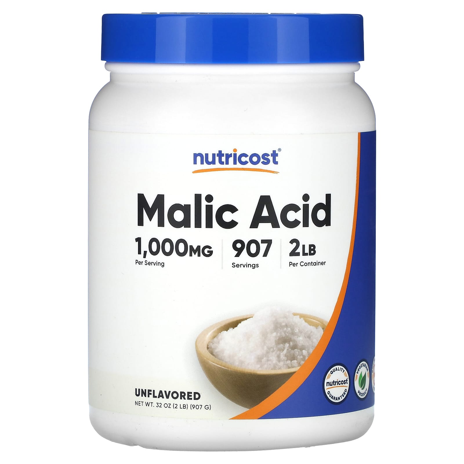 

Malic acid, unflavored, 907G(32Oz)