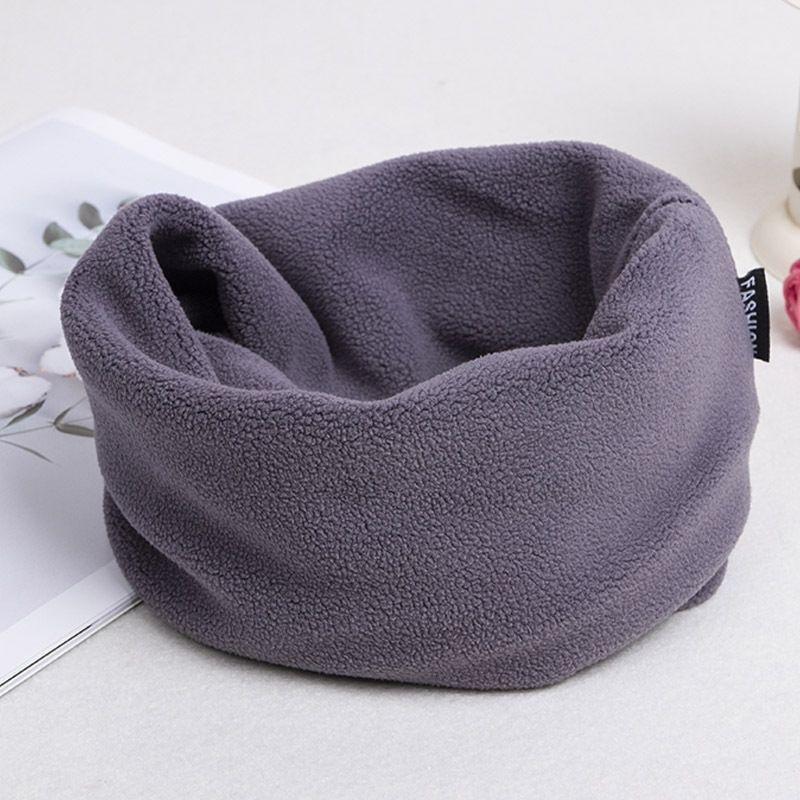 Autumn and Winter Rocking Velvet Neck Scarf, Outdoor Men's and Women's Multifunctional Neck Scarf, Cycling Fleece Warm Windproof Pullover Neck Scarf