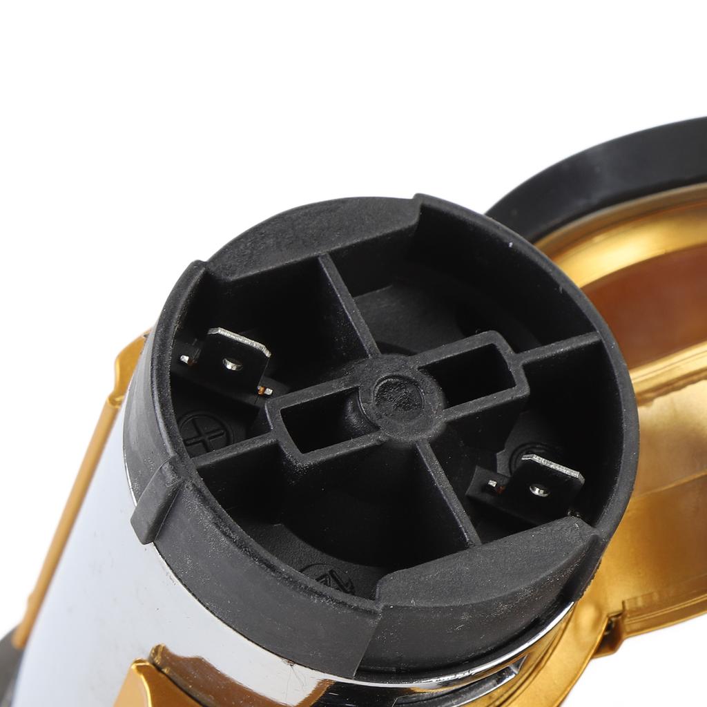 Car Horn Replacement DC12V Car Horn Kit 120DB Water Proof Car Horn Replacement with Relay for Motorcycle Boat DC12V Car Horn Kit