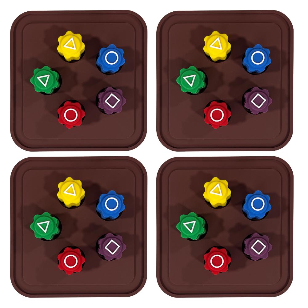 5/25 Set Zaruri Gonggi Pietre Jack Pietricele Antrenament Coordonare Mână-Ochi Jocuri Tradiționale Coreene Prinderea Pietrelor Joc de Societate