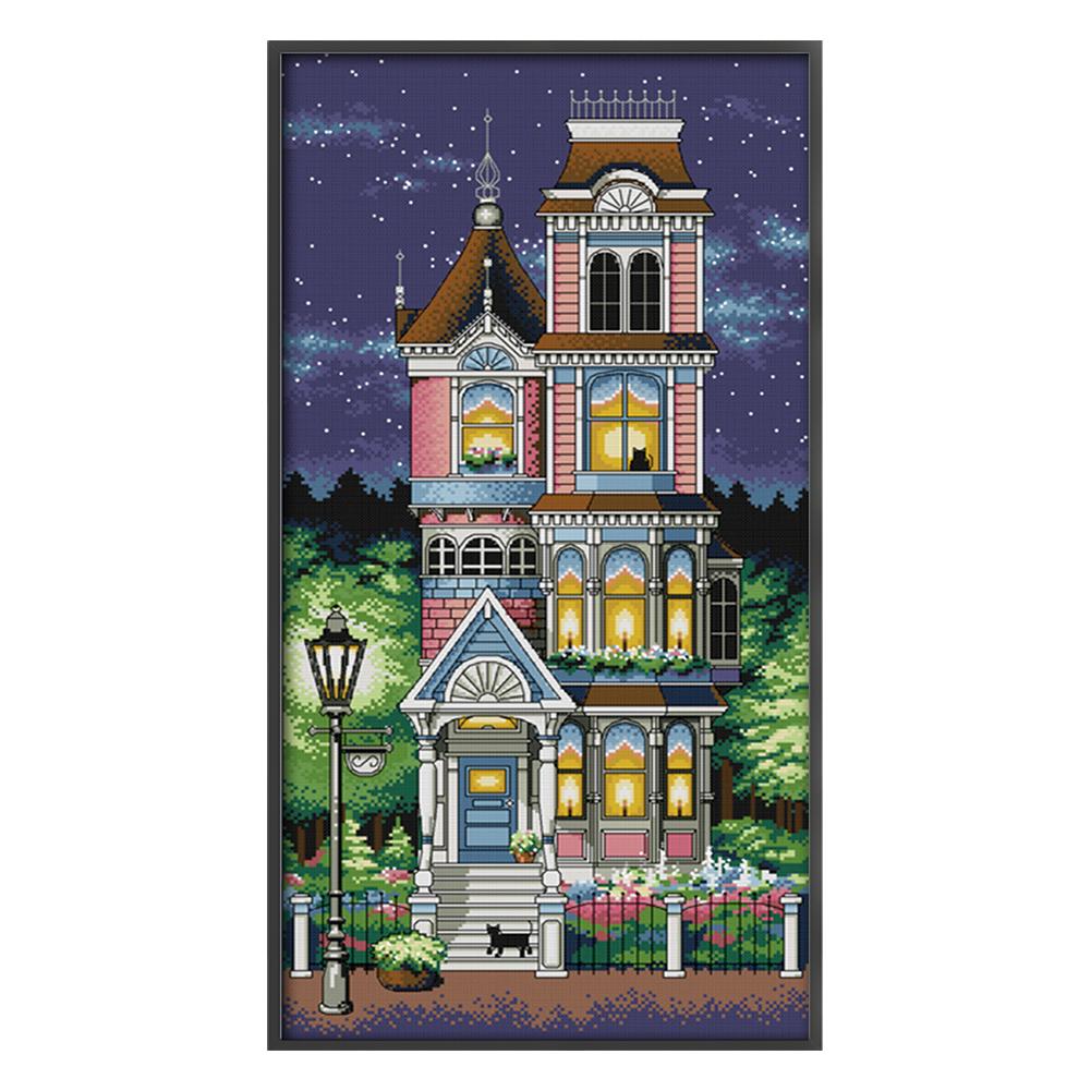 

Комплект наклеек из набора Öko-Baumwolle 11 CT Kreuzstich-Set «Nacht»