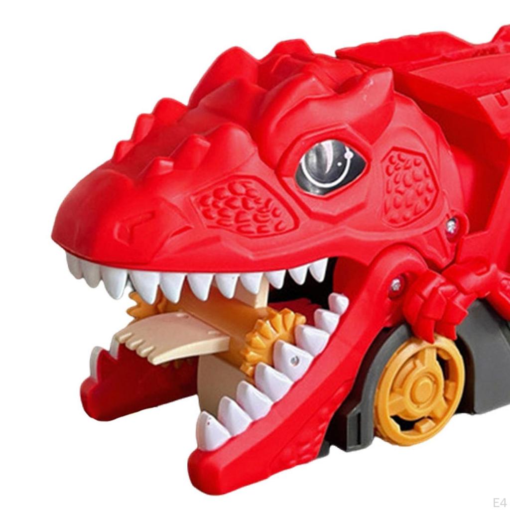 Dino Hauler Truck Storage Box Playset for Kids