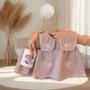 Girls Sleeveless Embroidered Top and Shorts Set for Kindergarten Summer Outfit