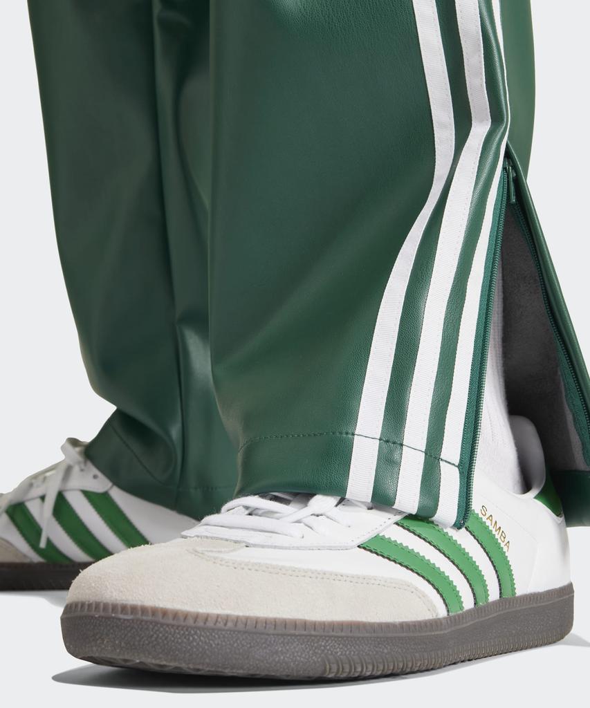 ADIDAS Four Leather 3S Firebird Track Pants - Green / Iz4037