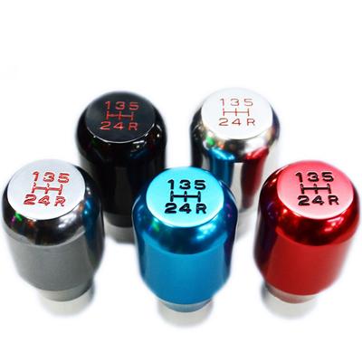 Gałka zmiany biegów 5-biegowa ze stopu aluminium Głowica Gałki Rączka Dźwignia Zmiany Biegów Samochodu Ręczna Akcesoria Samochodowe