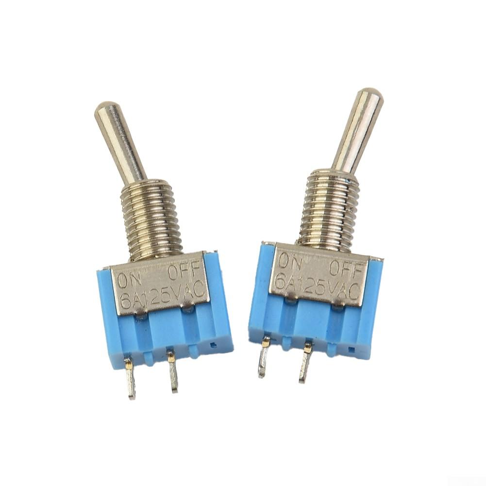 2 Pin Toggle Switch SPST ON-OFF 2 Position Mini Kit Miniature Latching Hot Sale
