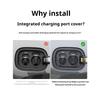 For Li LiXiang L6 L7 L8 L9 Leading Ideal Car Magnetic Silicone Charging Port Protection Cover Waterproof Anti-dust Cover