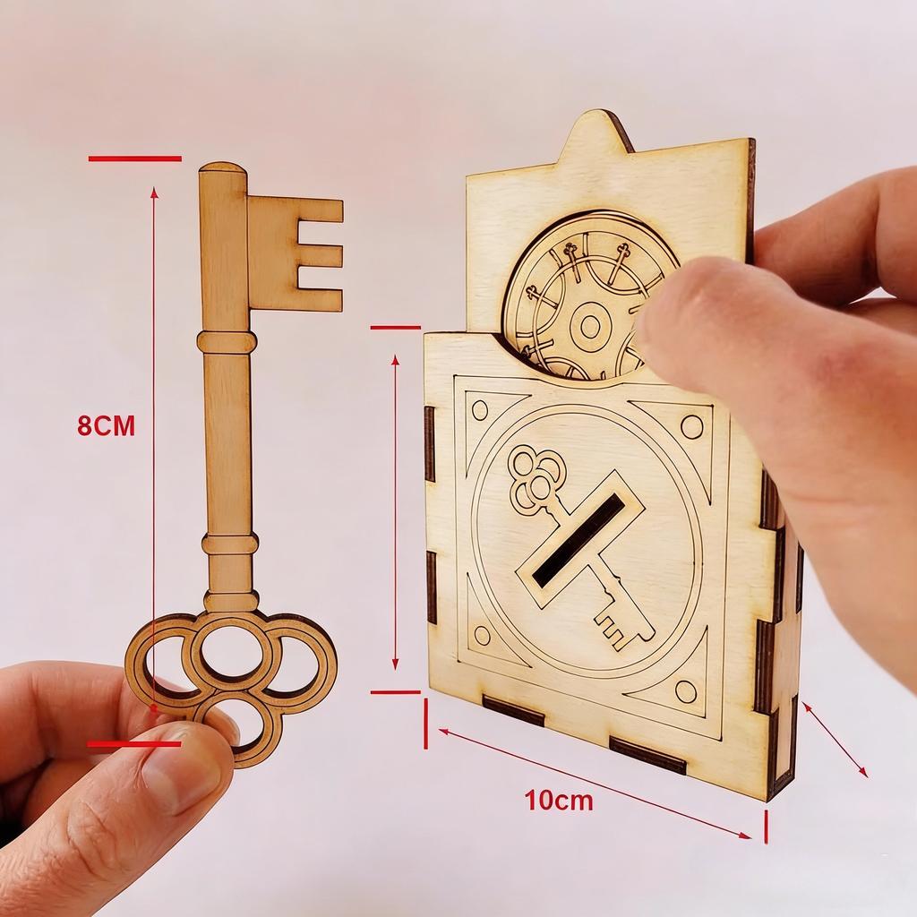 3D Puzzles Magic Kit for Adults Magic Tricks Model Kit Handcrafted Wooden Building Kit Desk Magic Gift for Men Women Kids