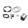 1 Set Cilindru 44mm Și Kit Piston Pentru Motor 52CC 44-5 Set de Înlocuire Perii Accesorii Mașină de Tuns Iarba de Grădină