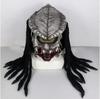 3D Sofia's Predator Halloween Headgear Face Mask Alien Terror Fancy Dress Party Props Cosplay Latex Mask Motorcycle Adult