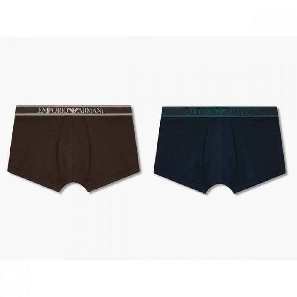 Emporio Armani Мужской набор из 2 предметов пике с логотипом и полосками 0815312031 0815312033 M(100)