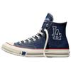 X UNDEFEATED X Los Angeles Dodgers CHUCK TAYLOR Скейтбордичні кросівки Унісекс Синій Білий A19846C