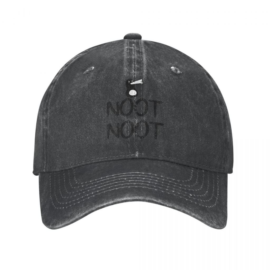 Módní AEiF Simply Noot Pingu Baseballová čepice Unisex Dámská Opotřebovaná Bavlněná Snapback Čepice Pingu Série Kreslené Venkovní Čepice Čepice