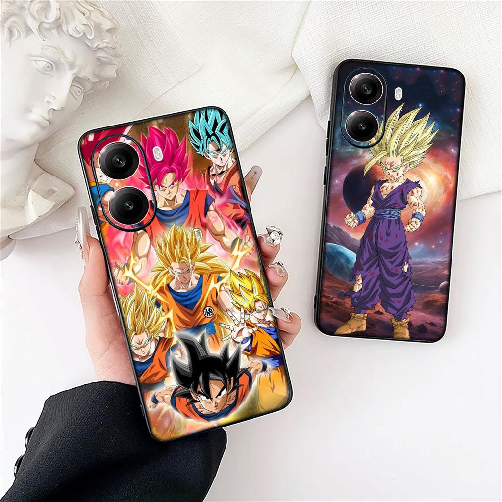 Dragons Gokus Balls Son Gohan Phone Cover for Xiaomi Redmi Note 12 11 10 A3 Pro 10A 10C 12C Note12 5G Protective Case