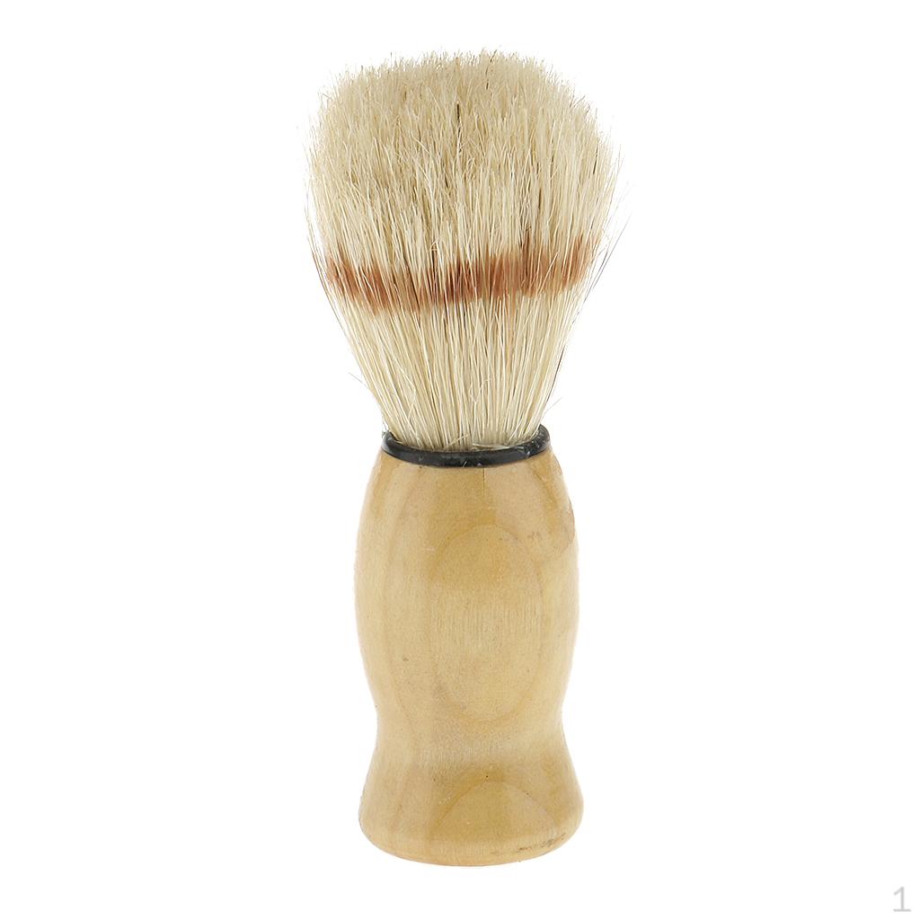 Hair Beard Shaving Brush Wood Handle Tool