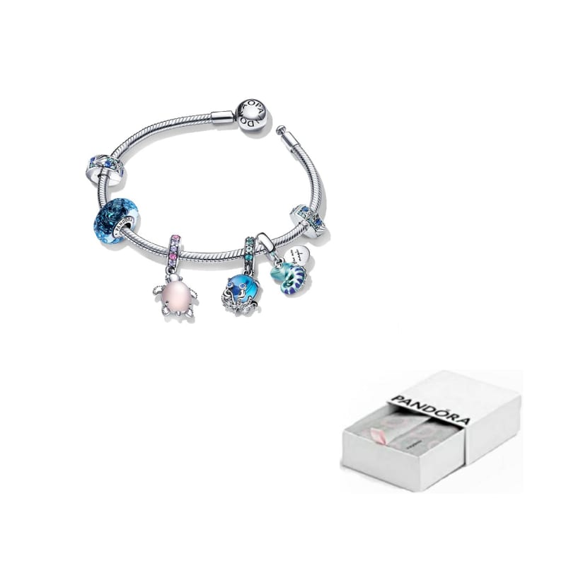 Pandora 925 Sterling Silver Bracelets Women's Silver ZT2380-1