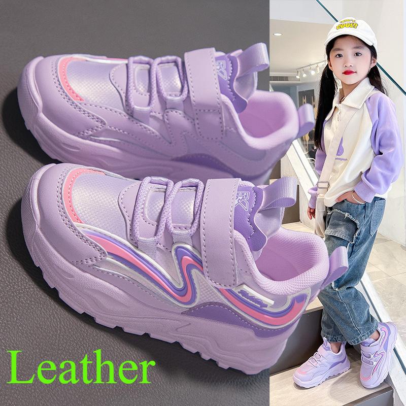 

Весна и осень Новые кроссовки для девочек Детские повседневные кроссовки Мягкая подошва Нескользящие кроссовки для маленьких девочек 37