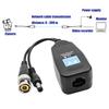 Highly Speed Coaxials to Twisted Pair Converters Supports AHDs CVIs TVIs CVBS Signals ABS Construction Easy Installation