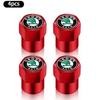Tapa de Válvula Metálica para Neumático de Automóvil Antifugas Decorativa para Skoda Octavia Superb Rapid Kodiaq Fabia Roomster Citigo