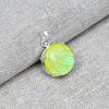 Australian Triplet Opal  Gemstone Beauteous Gift For Her 925 Sterling Silver Handmade Pendant Jewelry
