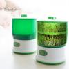 Auto Bean Sprouter 1 Set Sprout Machine Rapid Germination Automatic Soaking Water-Storage Germinating Short Cycle EU Plug Sprouting Bucket Home Supply