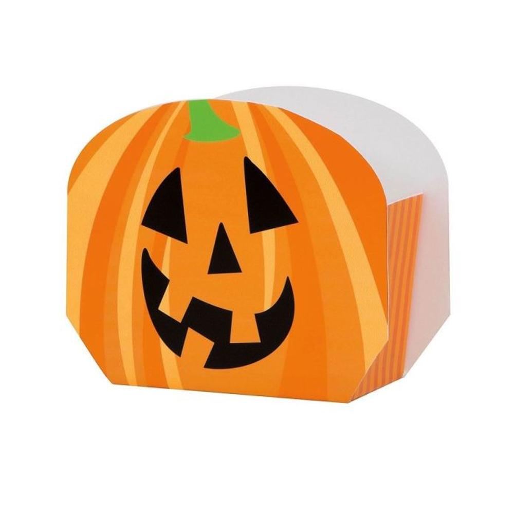 Unique Party Happy Pumpkin Halloween Treat Box (Pack of 8)