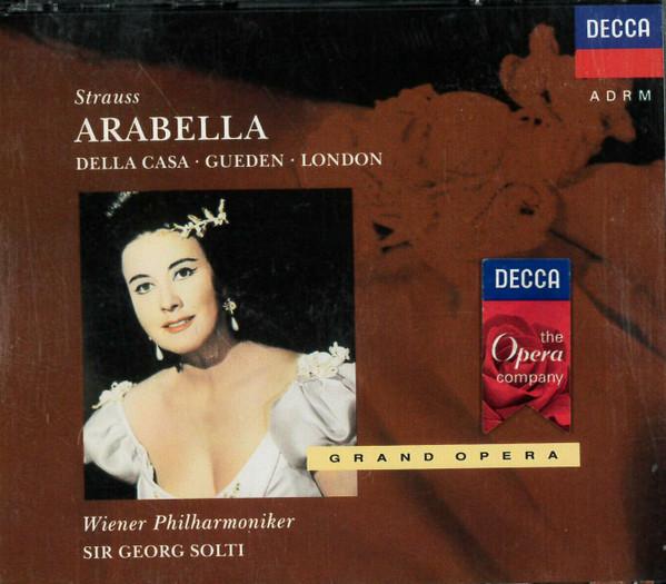 

CD STRAUSS,SOLTI; VPO - Strauss;Arabella 4303872 Decca 1992 Europe Classical Used